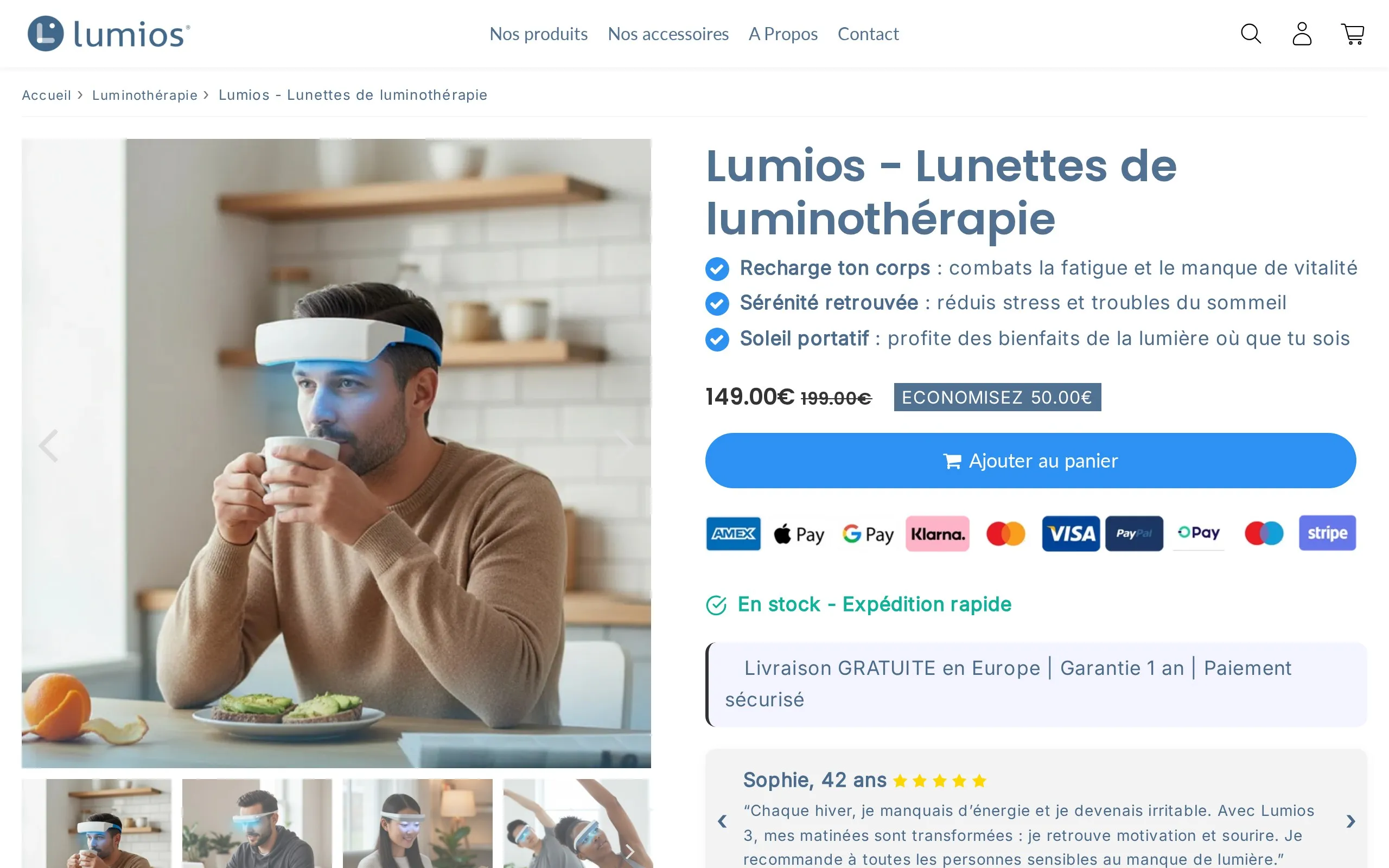 Zone d'achat optimisée conversion thème Speedfly Shopify