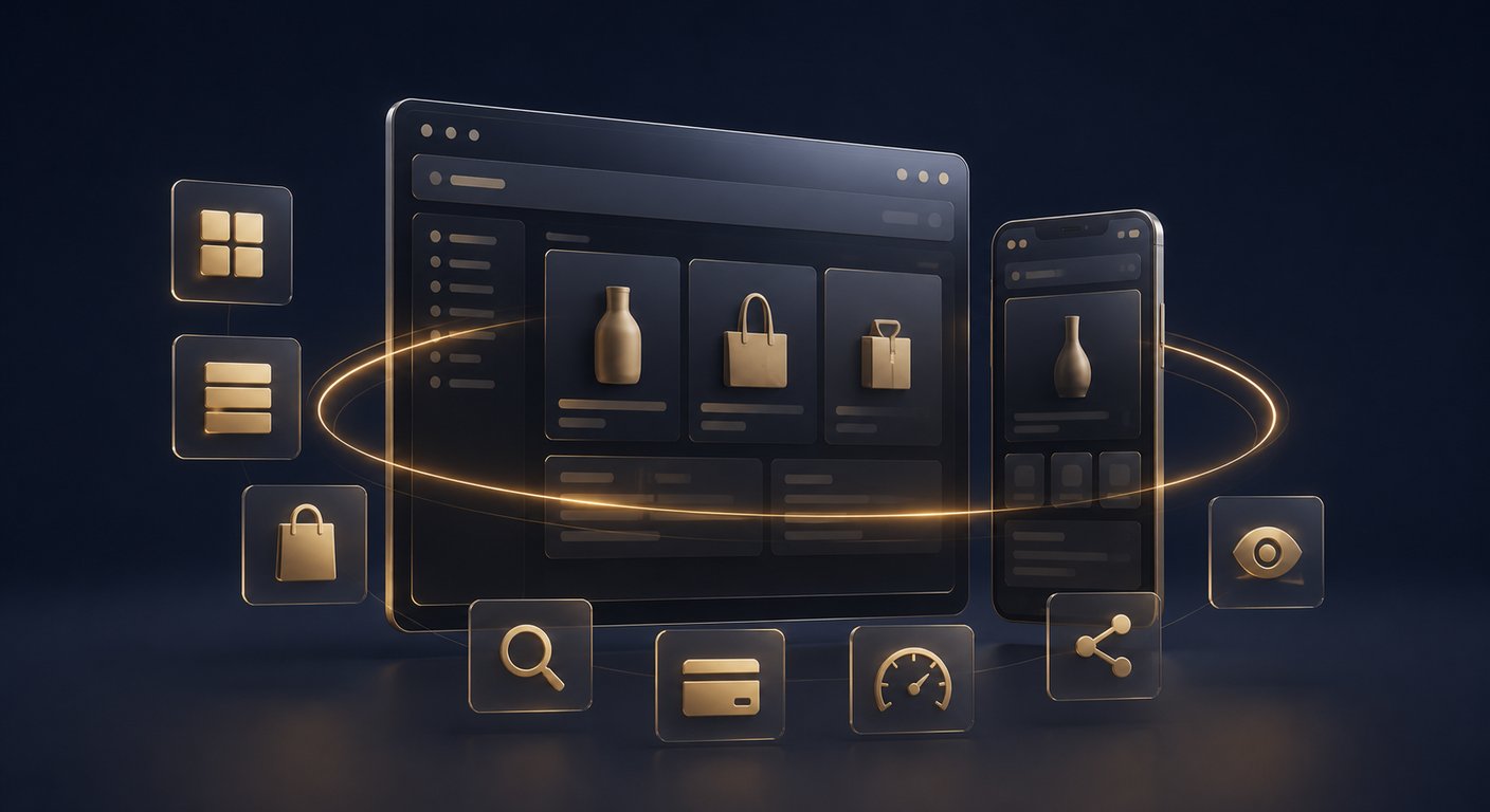 Checklist de publication d'un nouveau thème Shopify Une boutique Shopify contrôlée sur ordinateur et mobile avant la mise en ligne du nouveau thème
