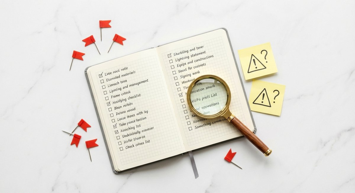 Red flags et signaux d'alarme à identifier avant d'investir dans un coaching e-commerce — checklist et loupe d'analyse