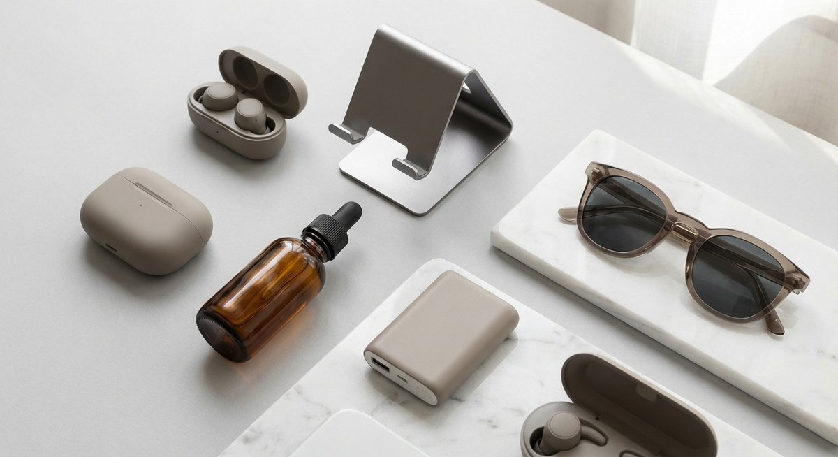 Sélection de produits tendance dropshipping 2026 — accessoires tech, beauté et lifestyle pour e-commerce