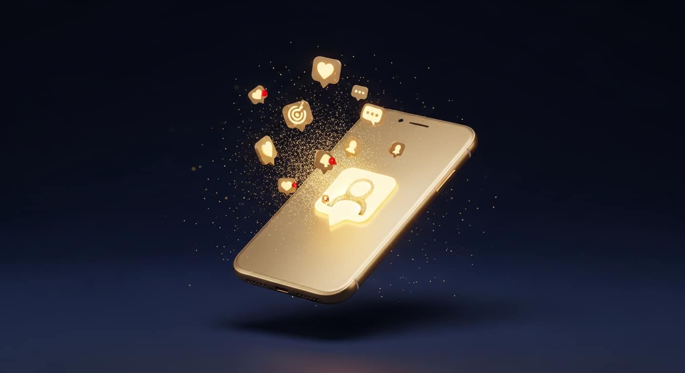 Entrepreneur gérant ses campagnes TikTok Ads 2026 : smartphone et dashboard analytics sur bureau minimaliste