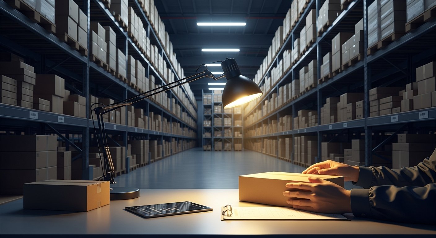 Entrepôt de sourcing en Chine avec colis prêts à expédier vers la France