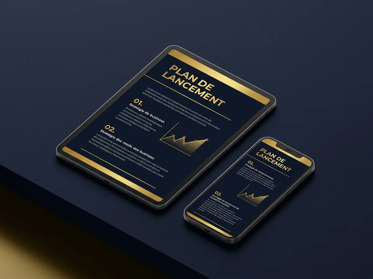 Le Plan de Lancement Personnalisé Speed Ecom affiché sur tablette et smartphone