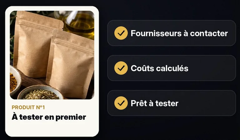 Ton produit à tester