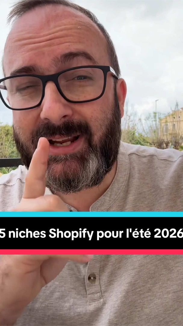 5 niches Shopify pour l'été 2026
