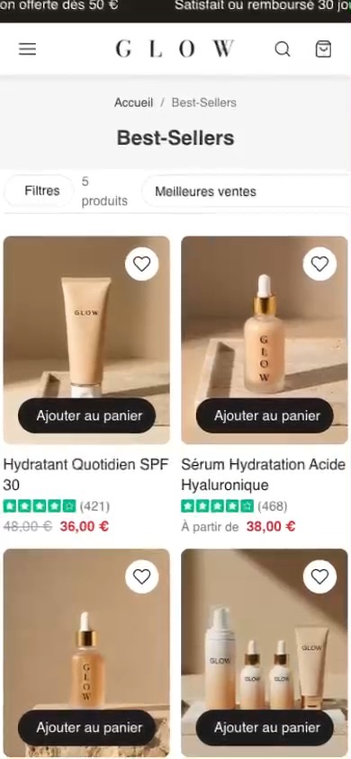 Aperçu mobile de Système de filtrage (compatible S&D) sur Maison GLOW