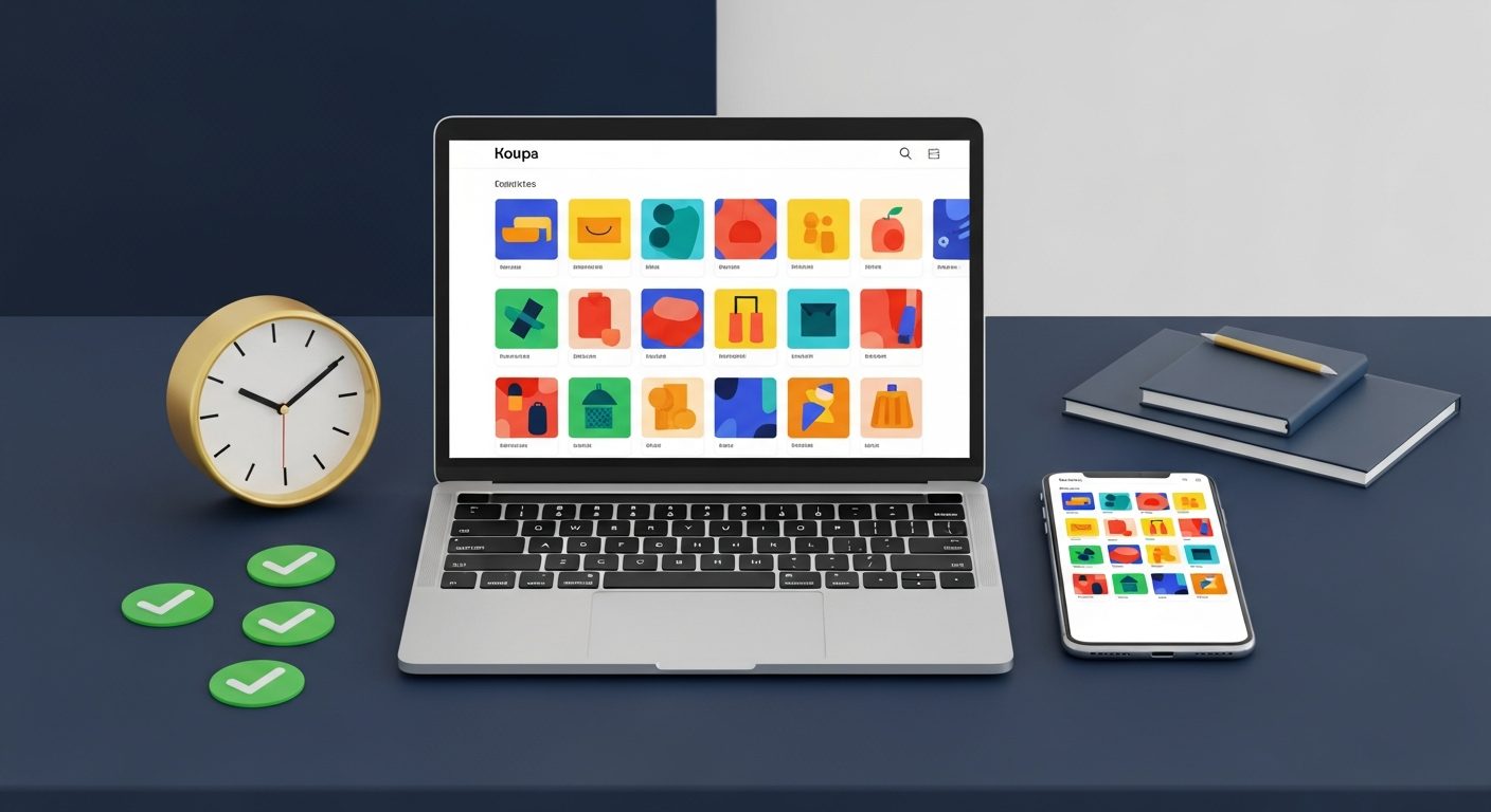 Installation simple de Speedfly : laptop et mobile avec boutique Shopify optimisée